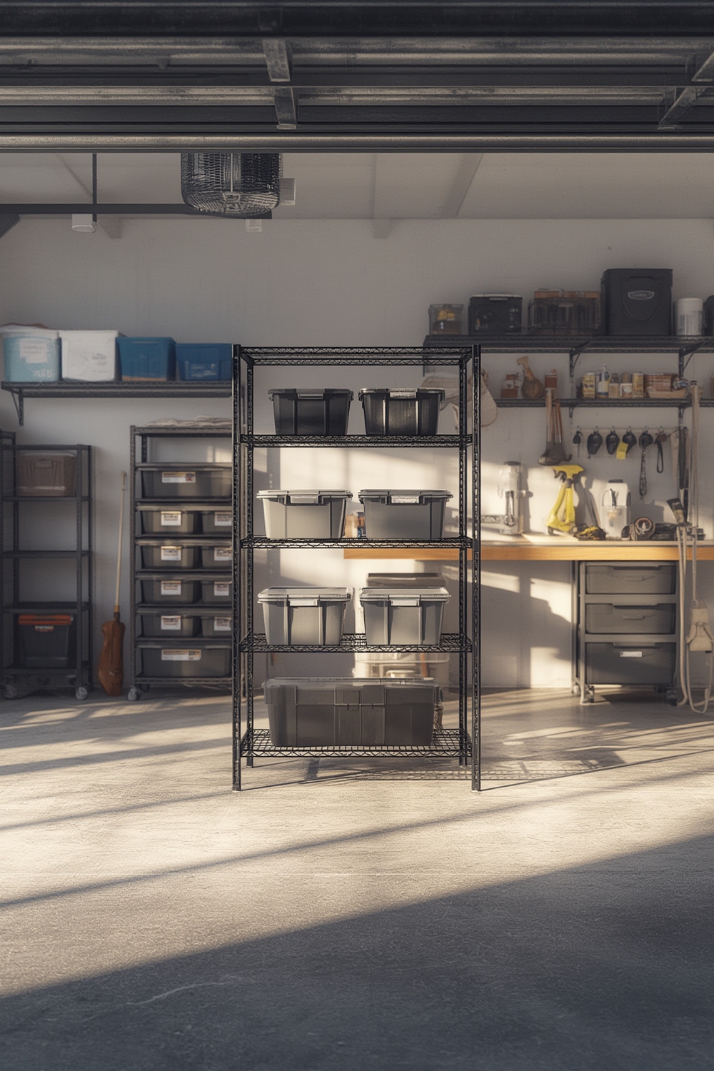 wire shelving product view