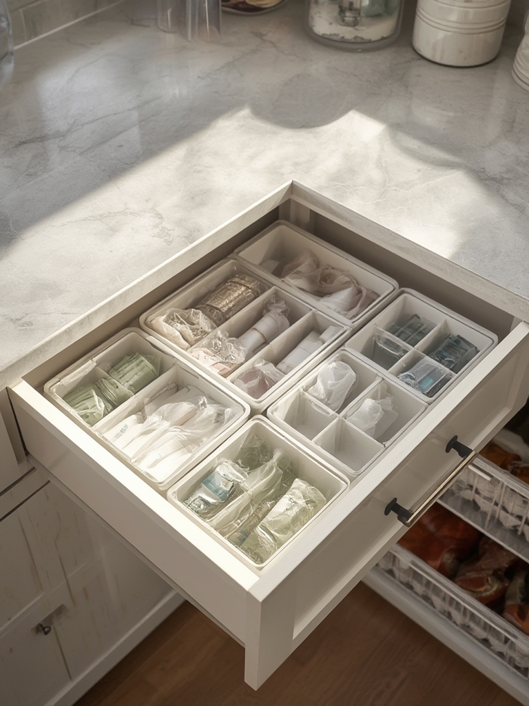 bag organizer in action