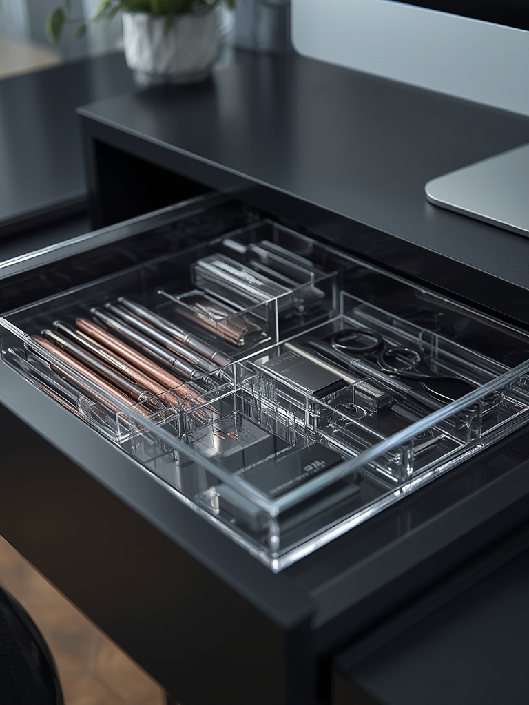 drawer organizer in action