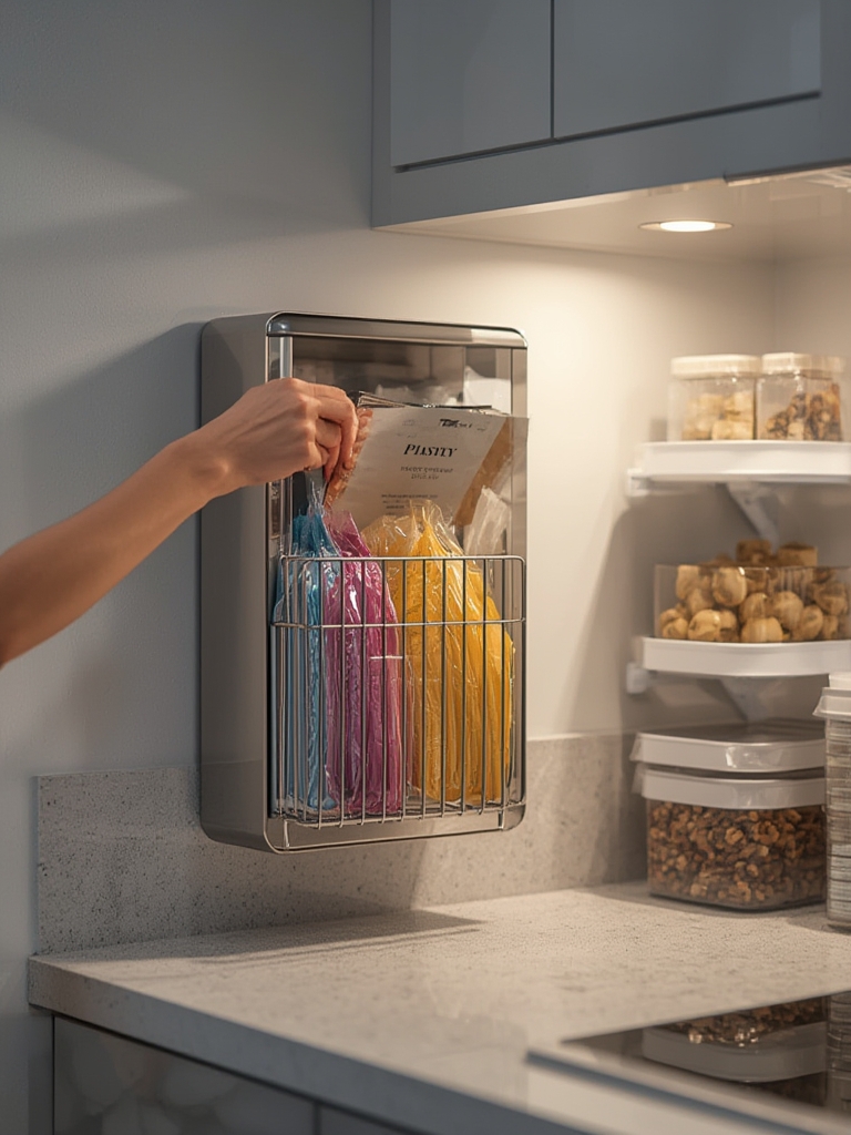 bag organizer in action