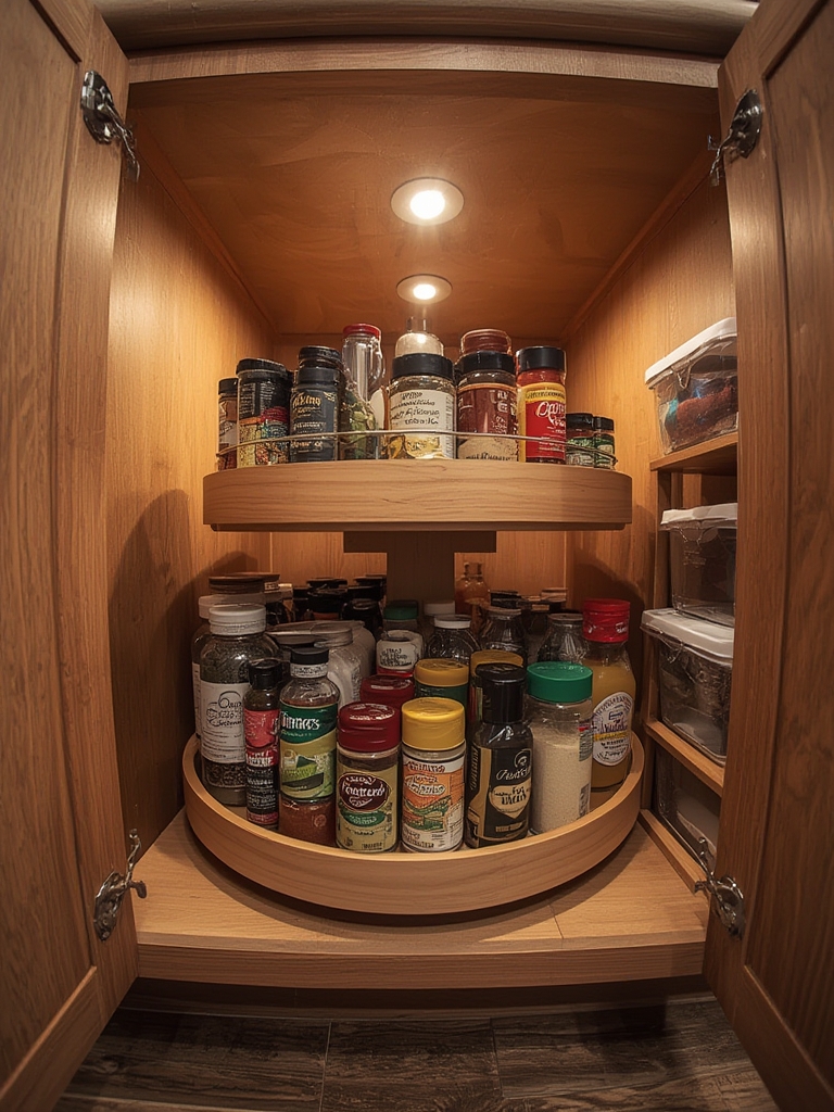 lazy susan in action