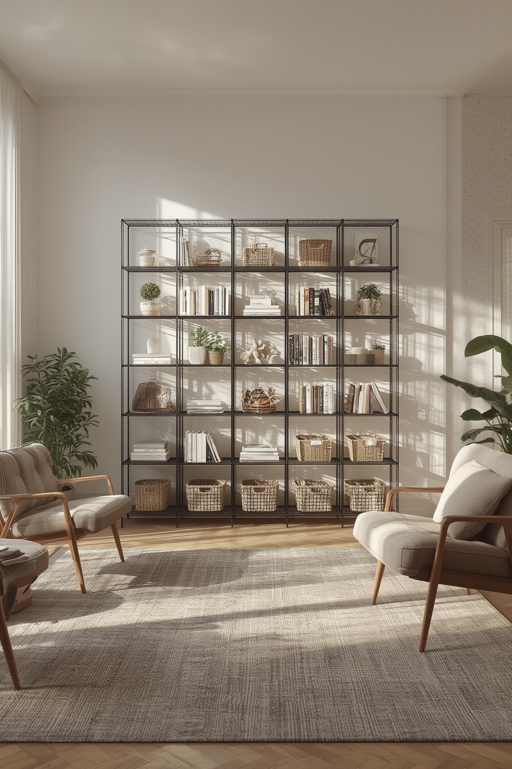 wire shelving product view