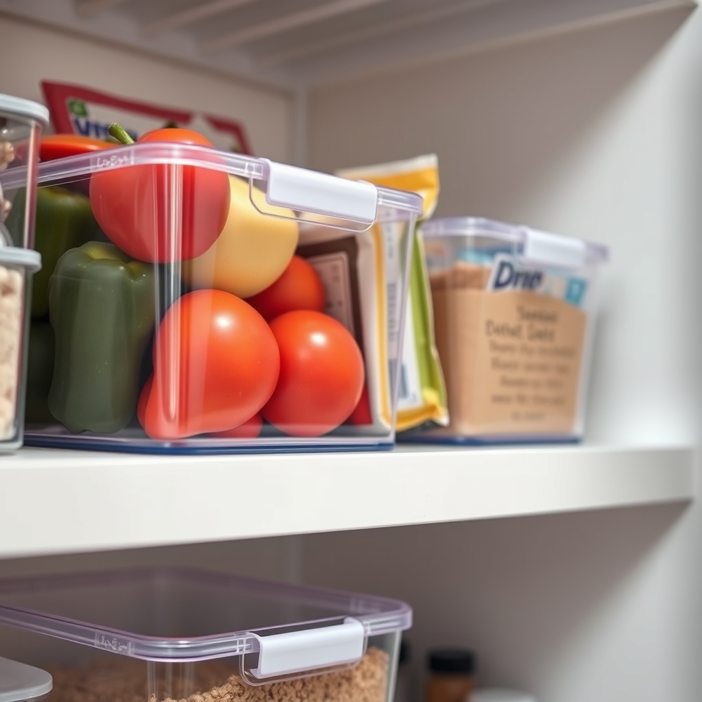 pantry organizer in action