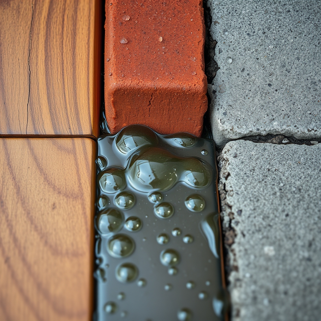 wood sealer in action