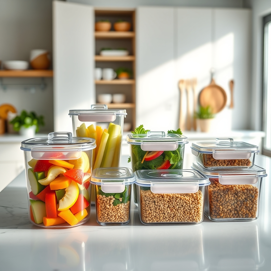 Food containers product view
