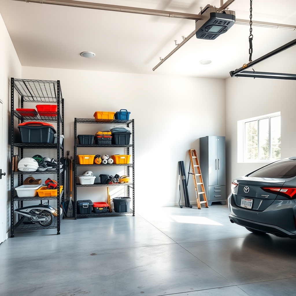garage shelving product view