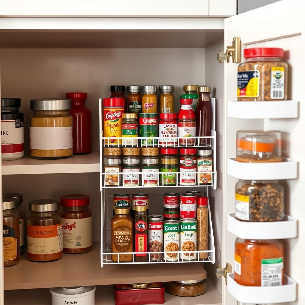 spice organizer in action