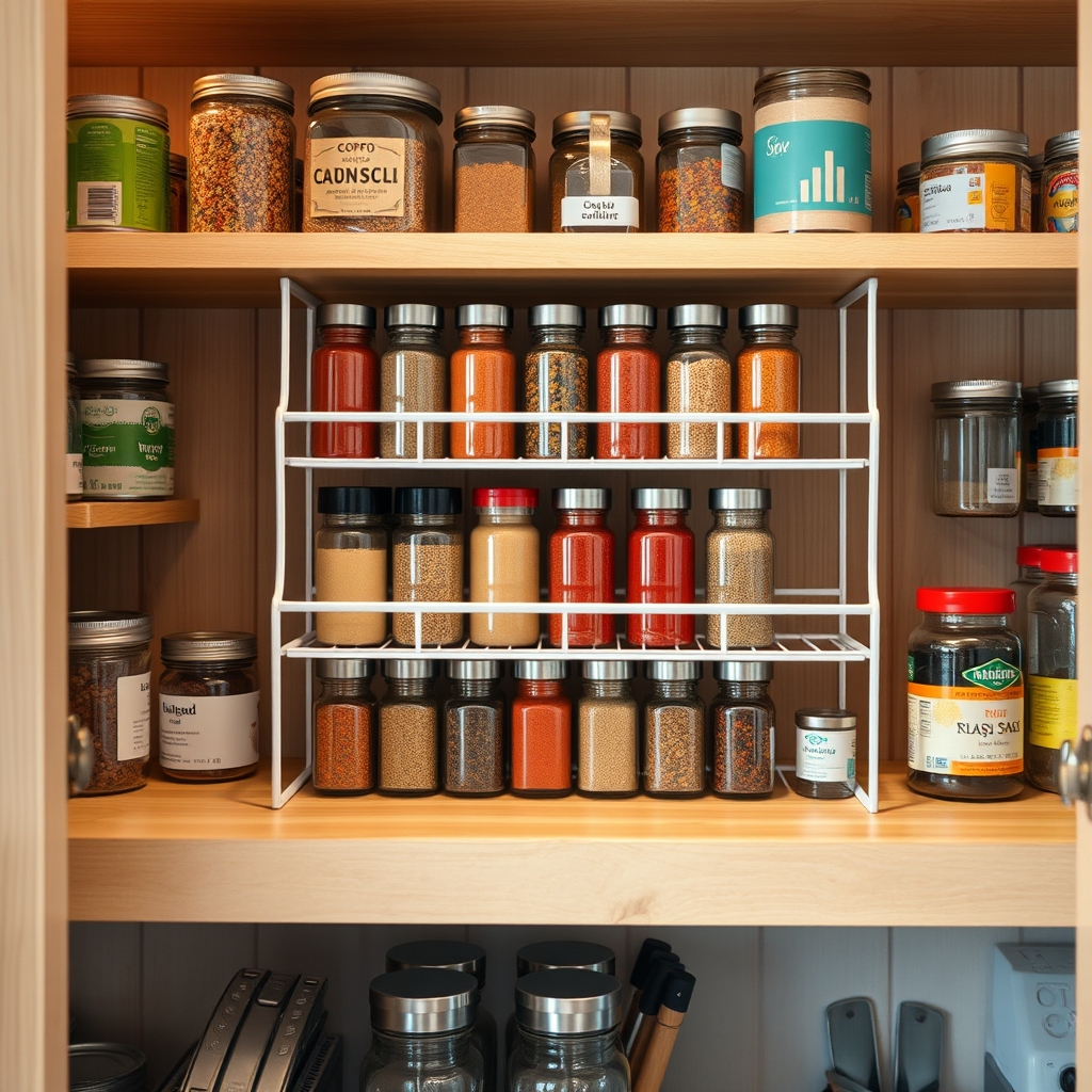 spice rack in action