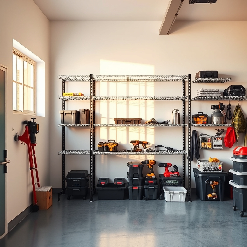 wire shelving product view