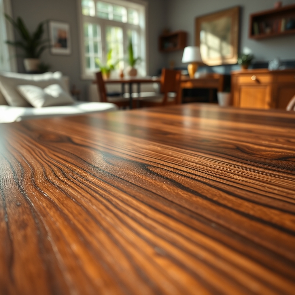 walnut stain in action